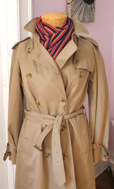 vintage burberry womens coats|pre owned burberry trench coat.